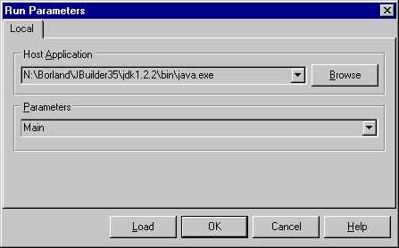 Delphi's Parameters Dialog